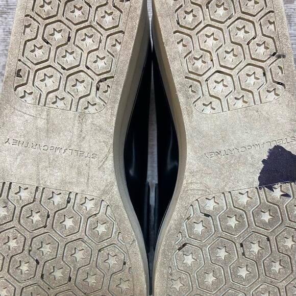 Stella McCartney Binx Vegan Leather Platform Sneaker in Black - Picture 9 of 10